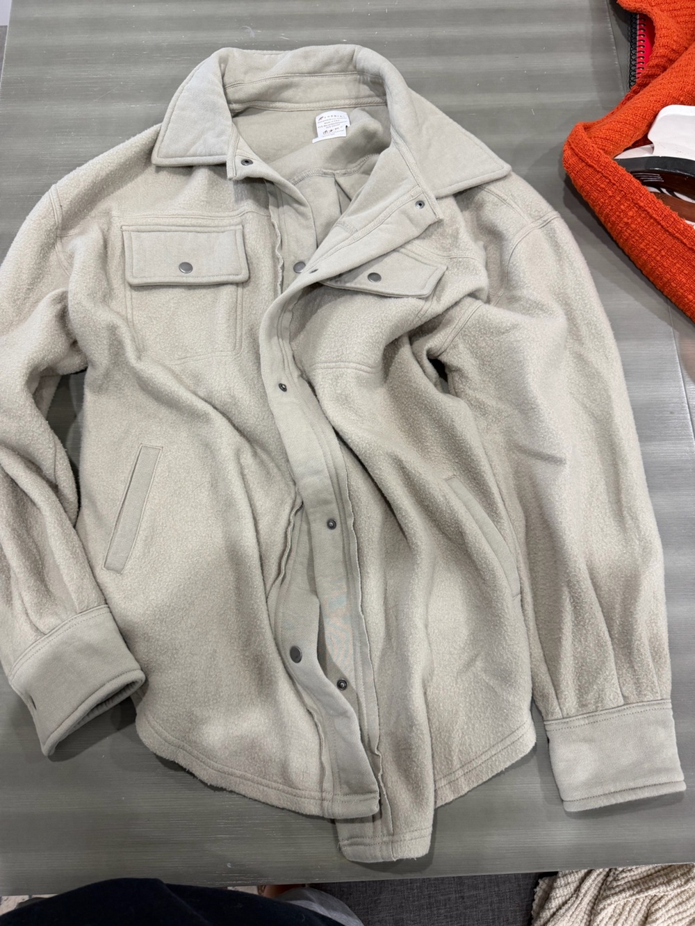 Fornia - NWOT - women’s, Lightweight Fleece shacket
